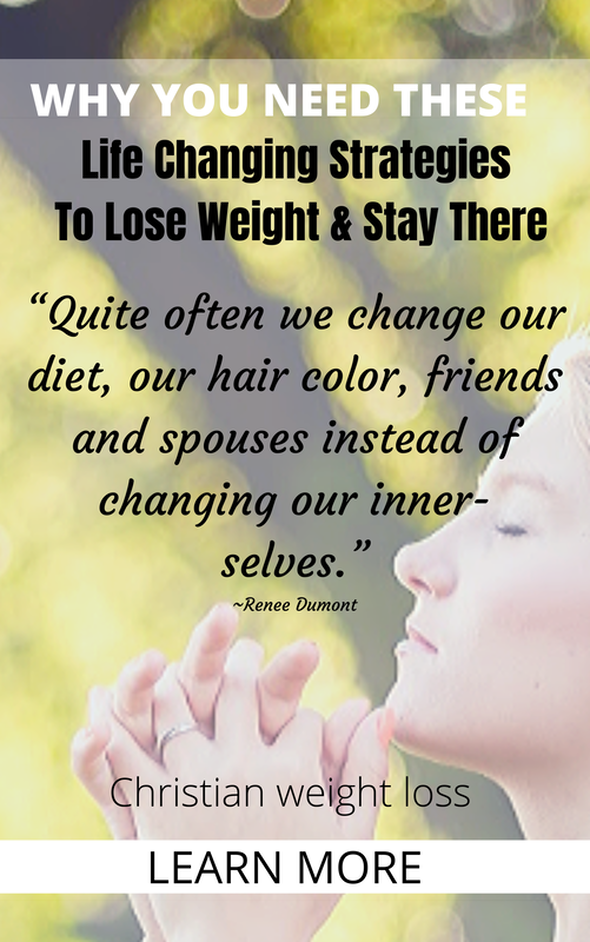 How to stop negative thoughts and think positive through faith in your weight loss journey