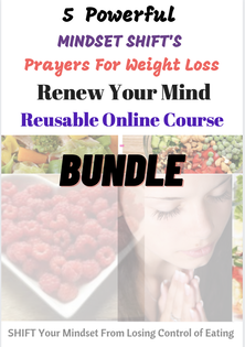 Prayer for weight loss  